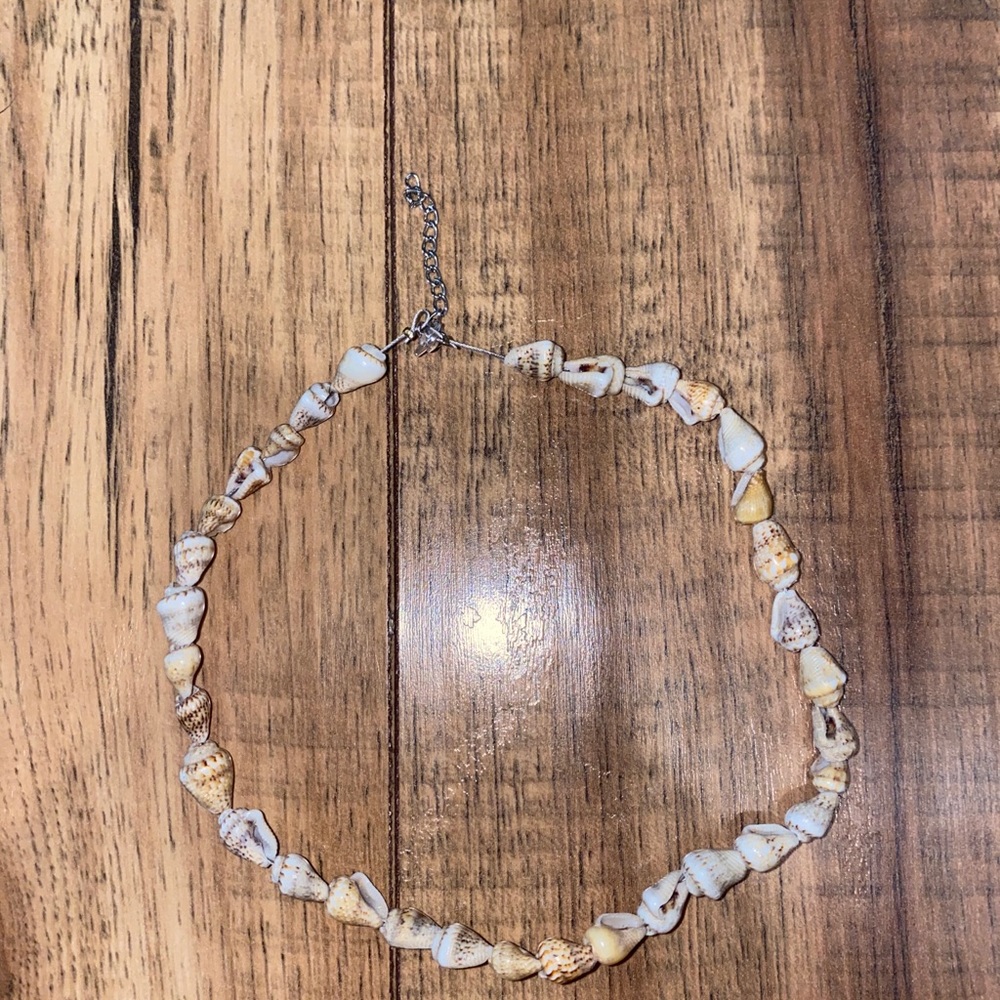 handmade shell necklace